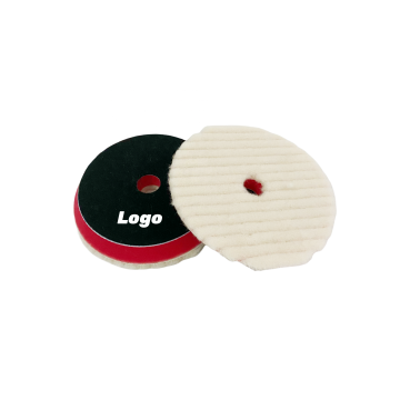Aggressive 6 Inch EVA Wool Polishing Pad - Customized Merino Wool Buffing Pad