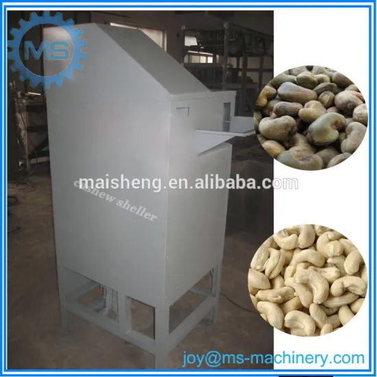 China automatic type cashew shelling machine