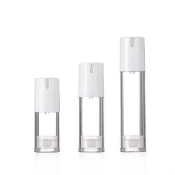 U-Shaped Lid Airless Bottles Vacuum Dispenser Bottles