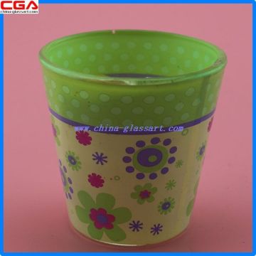 Guangdong Factory produce Wholesale Bamboo-shaped Long-stemmed Crystal Glass Candle Holder hot seller popular design
