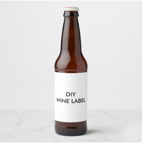 Wholesale custom wine bottle sticker printing