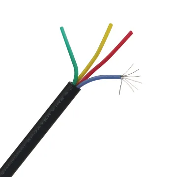SY YGZ 4*0.2mm Silicone Insulation Flexible Cable 4 Cores