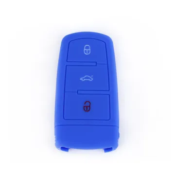 Rubber Car Key Cover Case for VW CC
