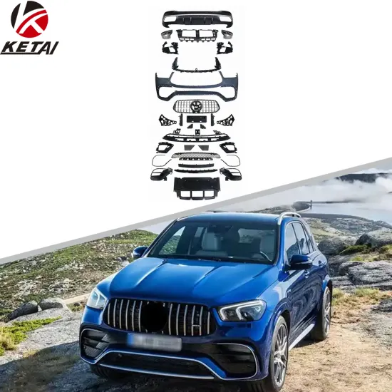 High Quality GLE63 AMG Style Body Kit for BENZ W167 AMG 2020-2022