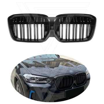 Abs Black Grille สำหรับ BMW 2022 IX3 Front Grille
