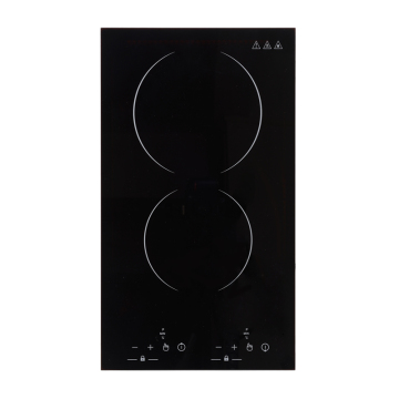 Hot Sale: 2 Burner Touch Screen Induction Cooker with Smart Circuit Board, 3.5Kw