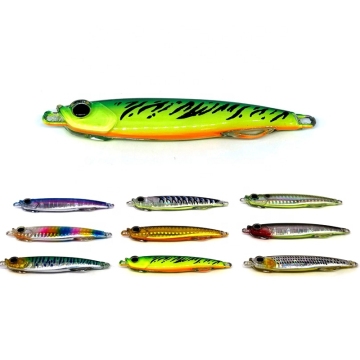 New Epoxy Resin and Metal Jigs for Seawater Fishing Lures 40g 60g 80g