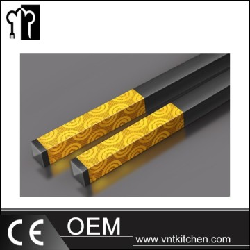 VNTZ027 Đũa hợp kim vuông, đũa thanh lịch cho nhà hàng