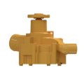 D6R Bulldozer Water Pump Assembly 350-2536, Engine Water Pump 3502536