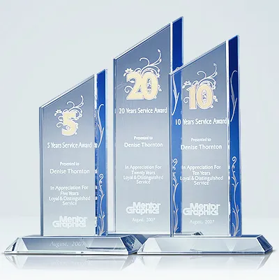 Pinnacle Service Award Plaque