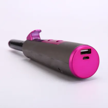 Rechargeable curling styler