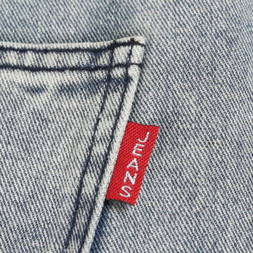 Custom Woven Neck Labels with Logo - Washable & High-Quality for Clothing & Jeans
