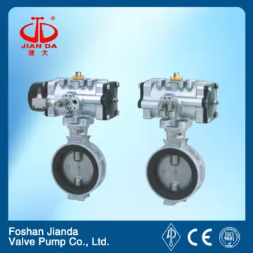 KITZ pneumatic butterfly valve/butterfly valves with pneumatic actuator/price butterfly valve