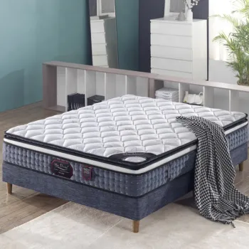 Reden Luxury Hotel-Grade King Size Mattress: Comfortable Bed with Independent Pocketed Springs and Memory Foam