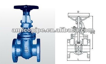 High Quality Iron Flanged Gate Valve