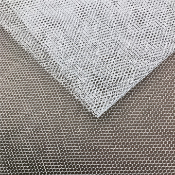 100% Polyester Hexagonal Tulle Mesh for Decoration