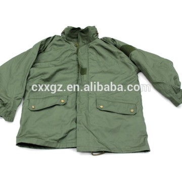 Professional Design Military Green CVC/TC/Cotton/Polyester Military M65 Jacket