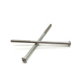 Hexagon screws stainless screw half thread stock support