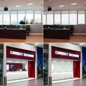 Self Adhesive Pdlc Film Station Ticket Windows