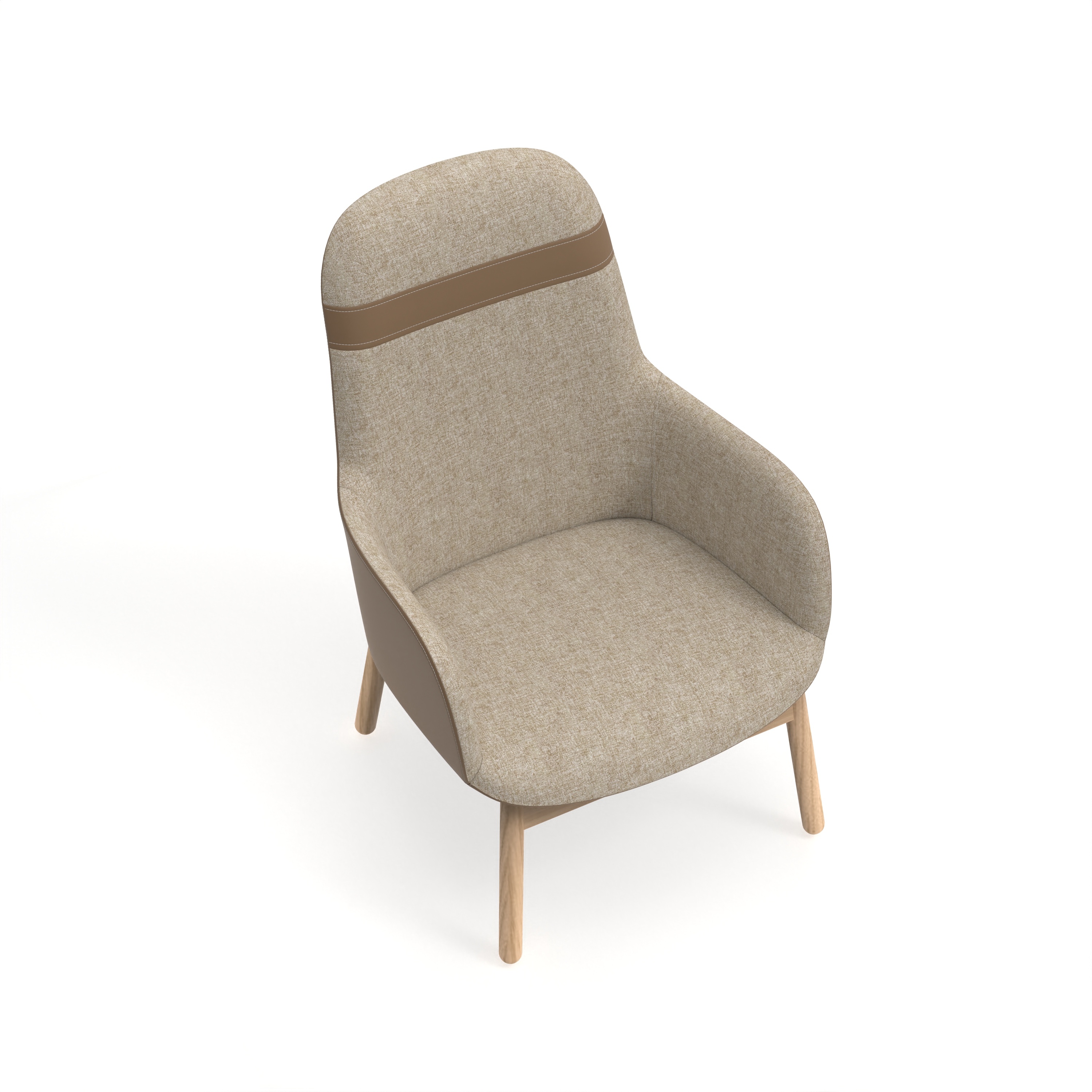 High Back Armchair