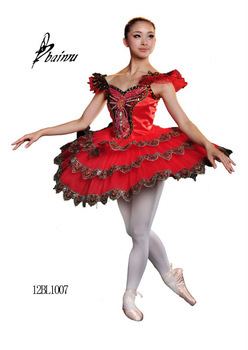 12BL1007 Stage Performance Trunk Ballet Dance Tutu Dress