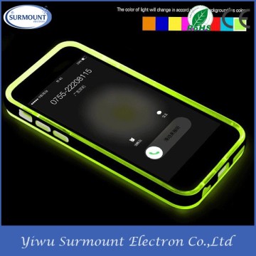Factory Hot sale Incoming Call led Light flash phone Cases for mobile rock
