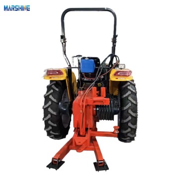 Tracteurs de traction à quatre roues motrices à moteur diesel avec support de treuil