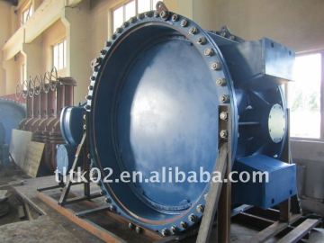 large diameter hydraulic butterfly valve