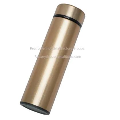 Stylish Smart Thermos Cup - Portable Temperature Display Water Bottle