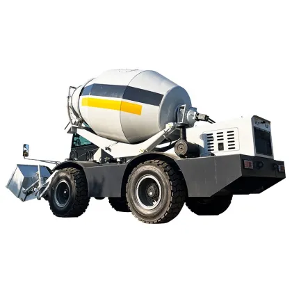 Titan New Model TL2500: Mobile Portable Cement Mortar Mixer & Self-Loading Concrete Mixer