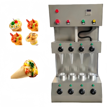 Stainless Steel Pizza Cone Making Machine with Bakery Oven