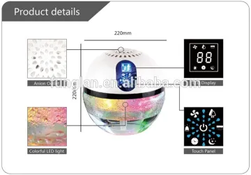 OEM factory air purifier air freshener uv lamp aroma diffuser water based kj-168 airbowl aurbowl