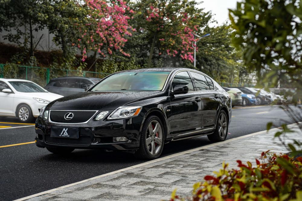 Obsidian Black Car Wrap