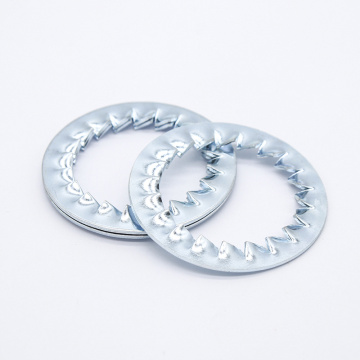 DIN6798J Internal lock washer electroplated zinc