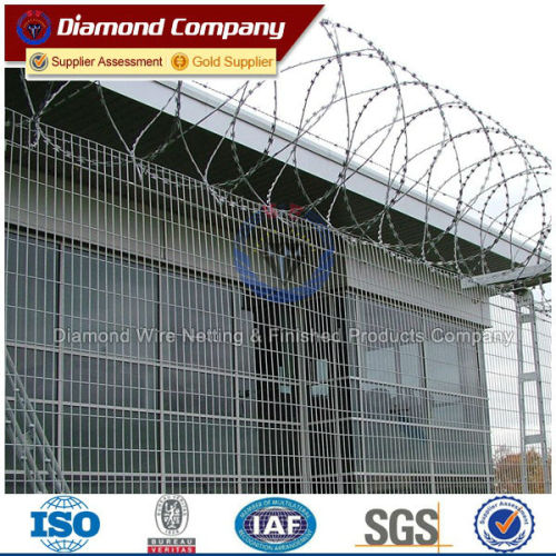 Bajo precio Concertina razor wire fence, valla de seguridad, Razor Wire fencing / security concertina razor wire fence (factory)