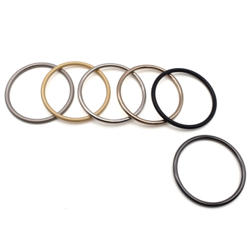 Zinc Alloy Metal Rings for Bag Accessories: Various Sizes (20mm to 60mm)