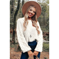Women Chunky Lightweight Loose Knit Pullover