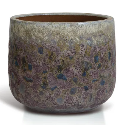 Bubble Glaze Ceramic Plant Pot
