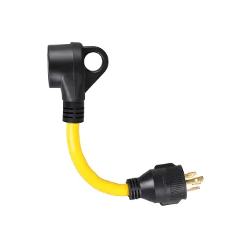 4 Prong RV Generator Adapter: L14-30P to TT-30R Power Cord