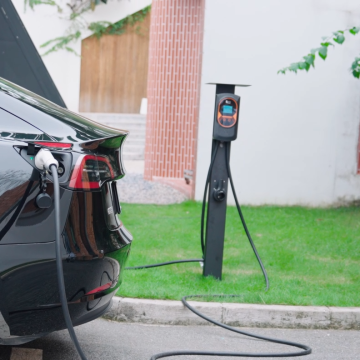 Φορτιστής AC Feeyree 12kW με οθόνη 2,8 ιντσών - Τύπος 2/Τύπος 1, 32A, 7kW, IP67 προστασία