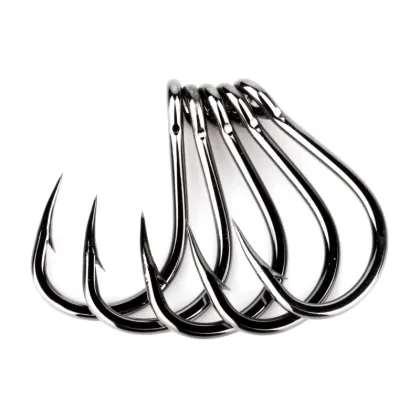Mustad High Carbon Stainless Steel Sea Fishing Circle Hooks