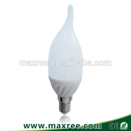 small SMD led candle bulb 4.5W 5.5W E14 200 degree C37 C35 decorative led chandelier light bulb