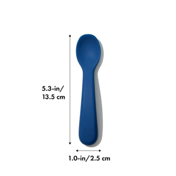 BPA Free Custom Silicone Baby Spoon