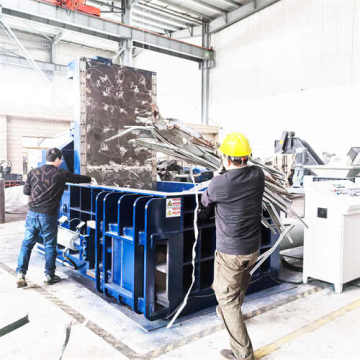 Light Metal Scrap Baler Machine