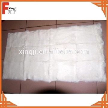 China Factory Natural White Rabbit Skin Plate