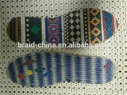 fashion jute sole/fashion espadrilles sole/ jute sole for lighten shoes casual shoes