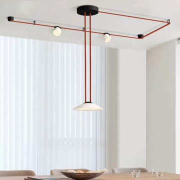 Minimalist Nordic Duplex Villa Pendant Light Ceiling Lamp