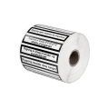 Self adhesive waterproof transport label