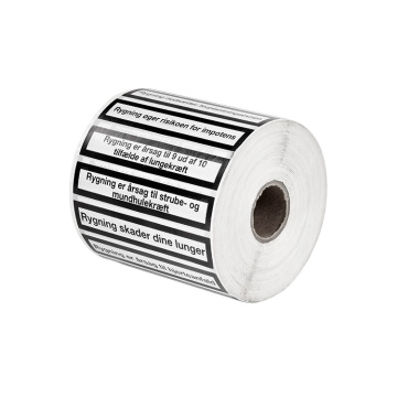 Self adhesive waterproof transport label