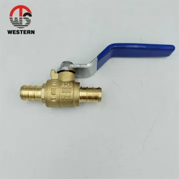 hot sale lead free PEX x PEX Standard Port Brass PEX Ball Valve
